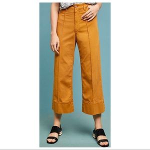 Anthropologie Pintucked Chinos